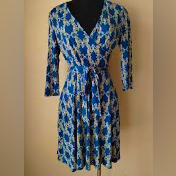 Mix by 41 Hawthorn Renesmee Paisley Wrap Dress. XL - Picture 1 of 7